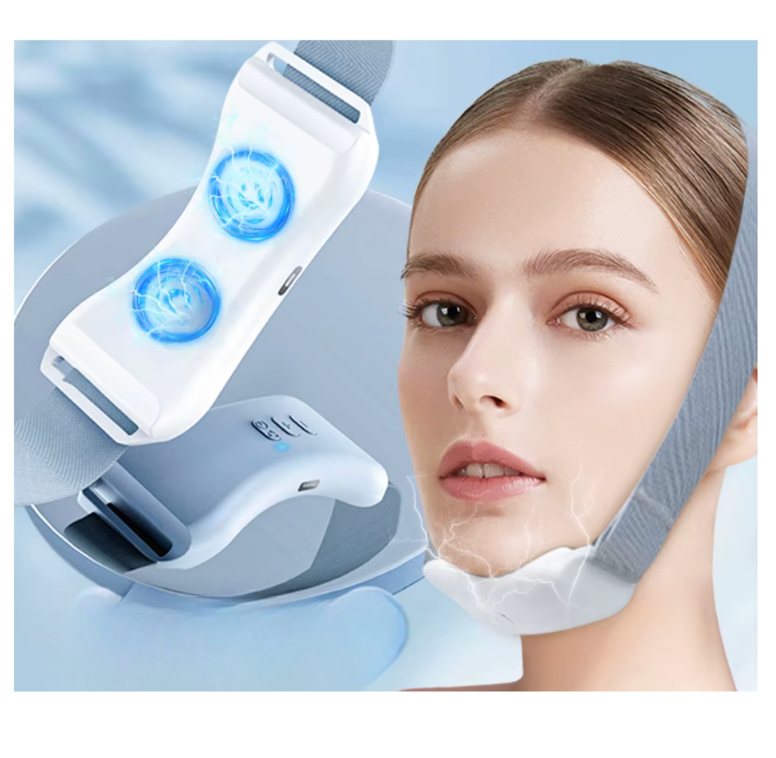 AuraBeam Pro Facial Sculpting Device | Double Chin Reducer & Jaw Definer